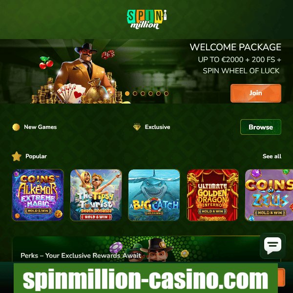 Experience the Thrill of Spin Million Casino in the United Kingdom Today Best spin million casino login in United Kingdom